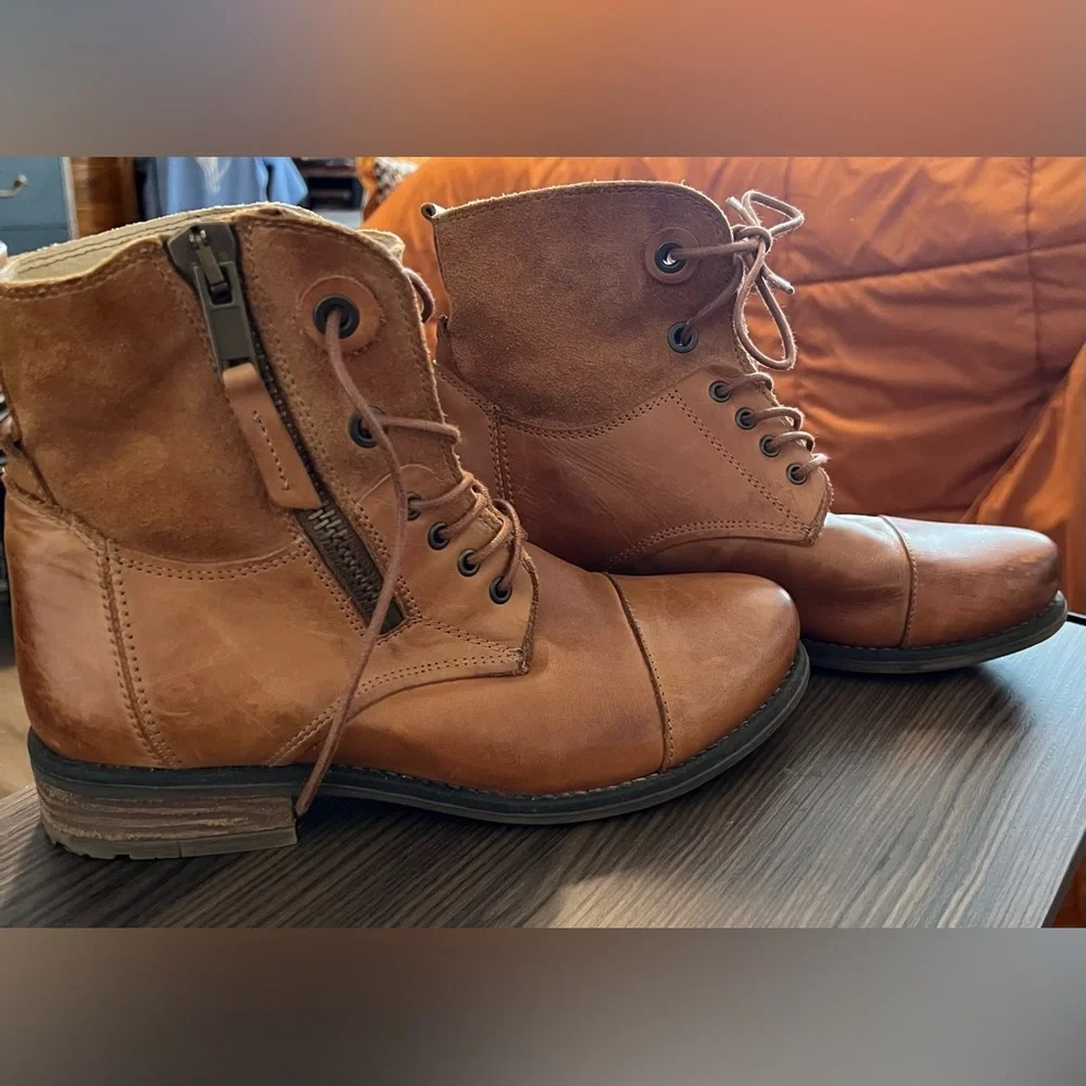 LOTIS TML - 10E3 Leather Boots size 39